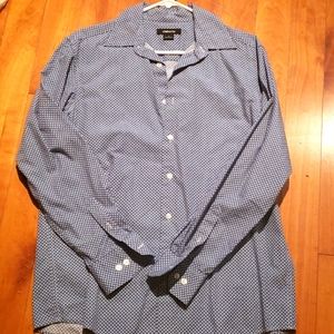 Mens long sleeve button down shirt